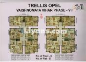 Floor Plan of Trellis Opel Apartment For Sale At Sundarpada